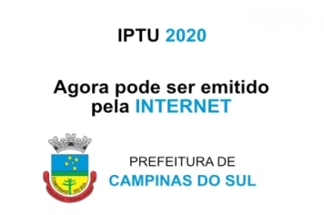 IPTU 2020 Agora pode ser emitido pela INTERNET