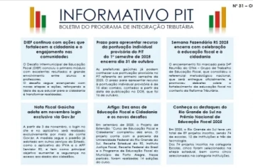 Informativo Pit - Outubro de 2025