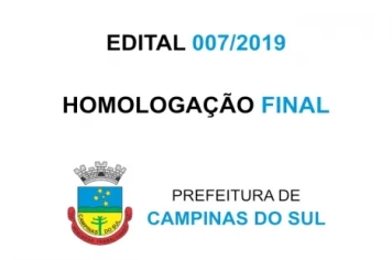 HOMOLOGAÇÃO FINAL DO PROCESSO SELETIVO SIMPLIFICADO Nº 017/2019 PARA O PREENCHIMENTO DE VAGAS TEMPORÁRIAS