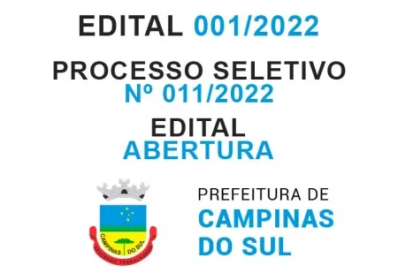 Edital nº 011/2022 - processo seletivo simplificado para preenchimento de vagas temporárias - Farmacêutico Bioquímico