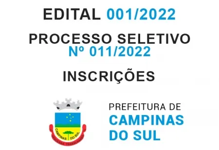 Edital nº 011/2022 - Processo Seletivo Simplificado para Preenchimento de vagas temporárias - Inscrições - Farmacêutico Bioquímico