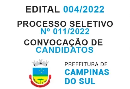 PSS 011/2022 - para preenchimento de vagas temporárias - Convocação de Candidatos - Farmacêutico Bioquímico