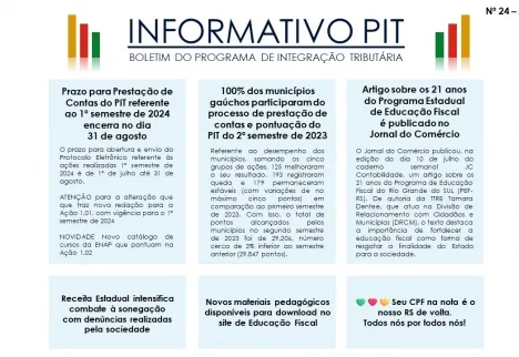 Informativo Pit - Agosto de 2024